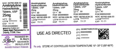 838-20 (Amitriptyline 60760 838 30)